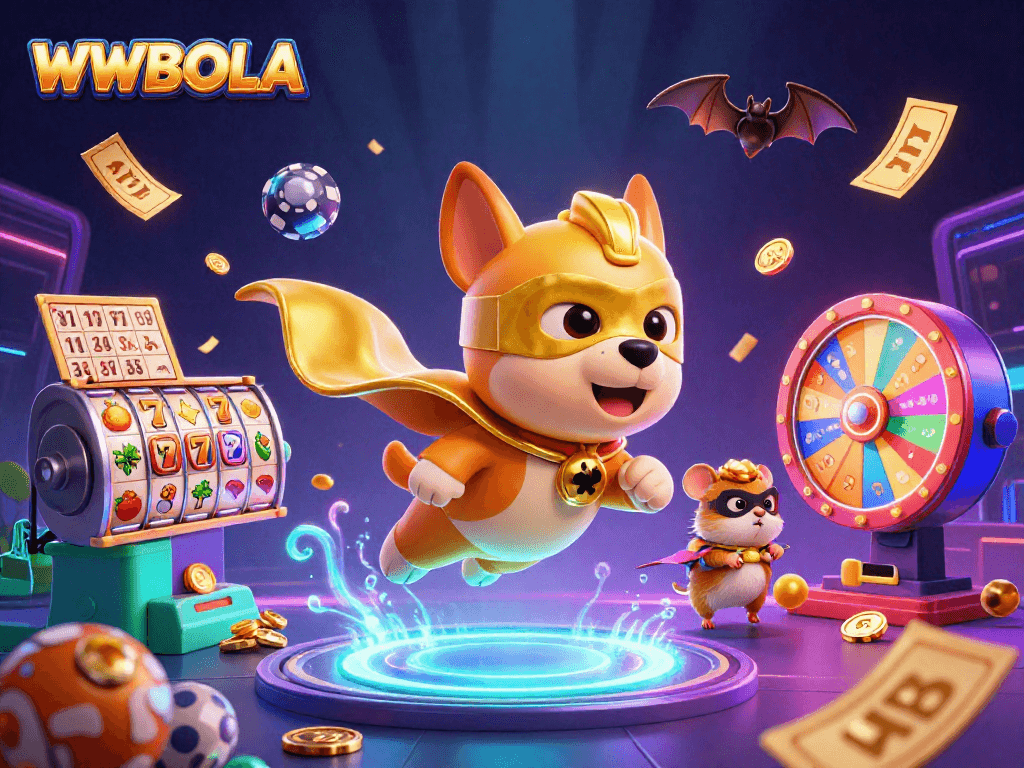 Nikmati keseruan bermain slot di WWBOLA dengan ilustrasi menarik dan dinamis.