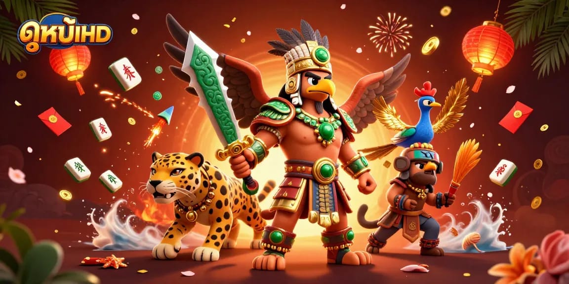 Experience the thrill of ดูหนังHD with epic encounters in a vibrant casino setting.