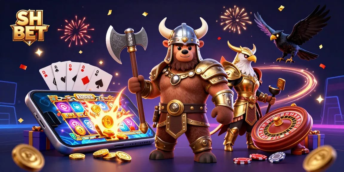 Engage with thrilling slots at SH BET with vibrant animations and rich gaming elements.