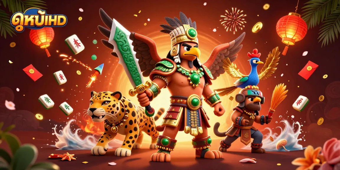 Experience the thrill of ดูหนังHD with epic encounters in a vibrant casino setting.