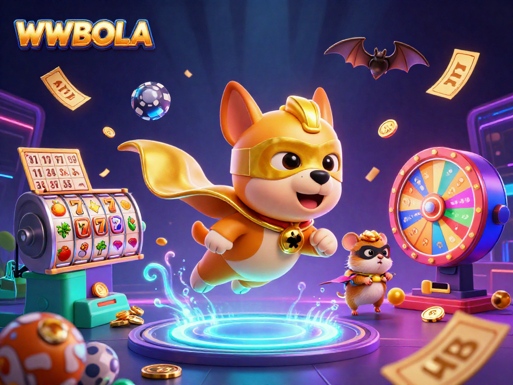 Nikmati keseruan bermain slot di WWBOLA dengan ilustrasi menarik dan dinamis.