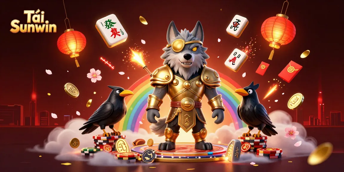 Engage in thrilling gameplay with Tải Sunwin, showcasing a vibrant 3D casino scene filled with exciting game elements.