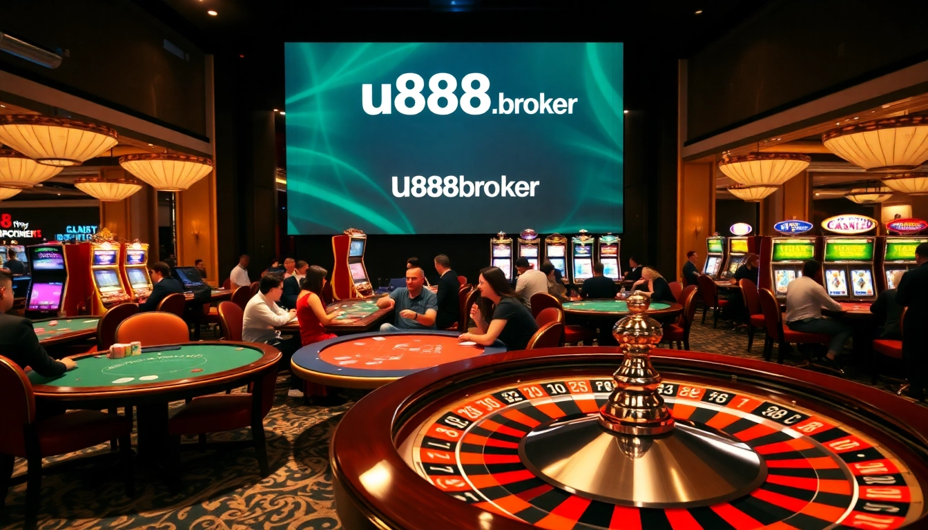 Experience the thrill of online gambling at u888.broker with engaging casino games and immersive excitement.