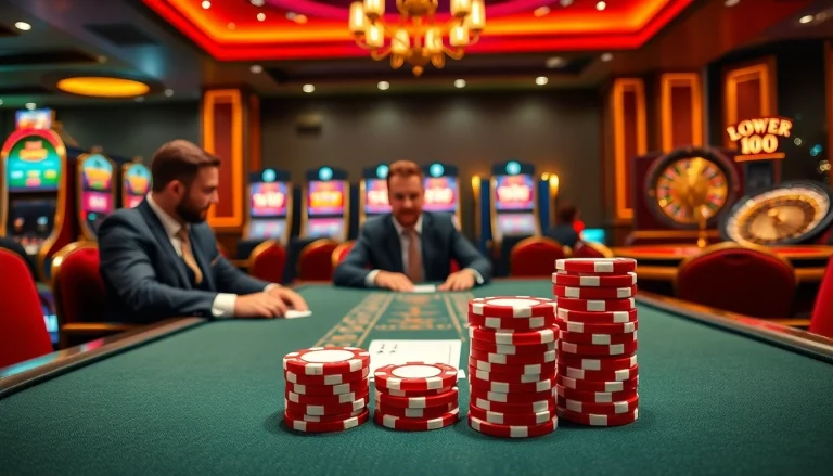 Experience high-stakes poker action with MK8.COM at a luxurious casino.