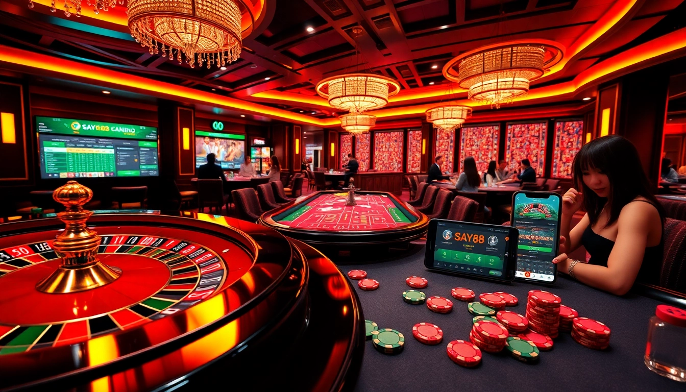 Experience the excitement of SAY88 nhà cái with engaging casino games and sports betting options.