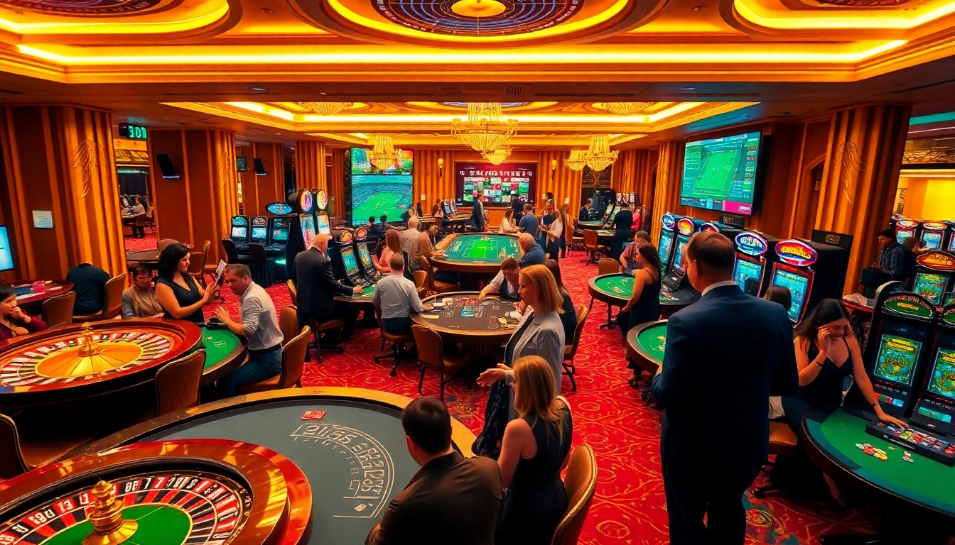 Experience thrilling gameplay at https://soibet.vision/ with vibrant casino tables and engaging action.