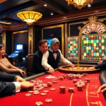 Experience high-stakes action at GO88 with players engaging at vibrant casino tables.