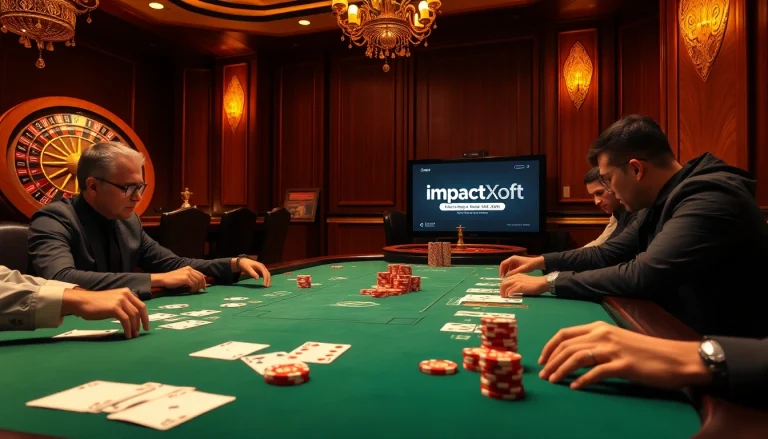 Experience the thrill of casino gaming at https://impactxoft.com with intense poker action and luxurious atmosphere.